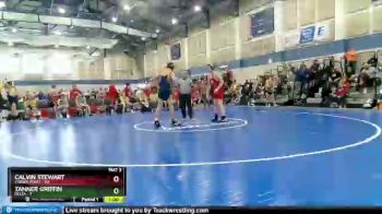 160 lbs Round 2 (4 Team) - Calvin Stewart, Crown Point vs Tanner Griffin, Delta