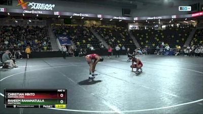 165 Consi Semifinal - Raheem Rahamatulla, Unattached vs Christian Minto, Northern Iowa