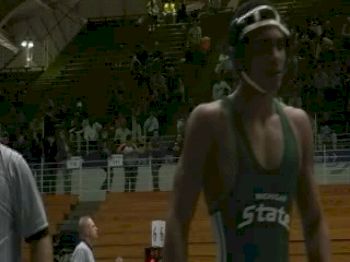 Bout 489 133lbs #1 The Snake, Nick Simmons (MSU) Majors #8 Corey Jantzen (H