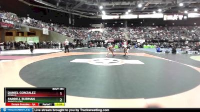 113 lbs Champ. Round 2 - Farrell Burman, Wasatch Utah vs Daniel Gonzalez, Othello