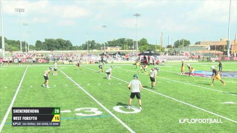 Deep Pass Sets Up West Forsyth For Winning Score
