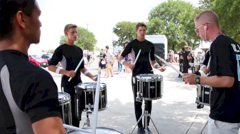 Spirit of Atlanta Snare Drums Loosening Up