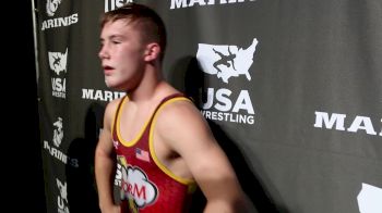 132 lbs Carson Manville, MN Fargo 2017 Cadet Greco-Roman Champion