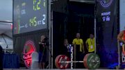 Luis Mosquera 145kg Snatch At 2017 Senior Pan Ams