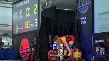 Mattie Rogers 133kg Clean & Jerk at Pan Ams