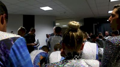 In The Alamodome Tunnel With Blue Knights