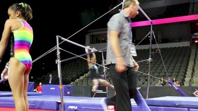 Trinity Thomas Full Bar Routine - 2017 US Classic Podium Training