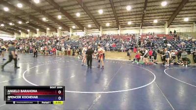 170 lbs Champ. Round 2 - Angelo Barahona, CA vs Spencer Kochevar, UT