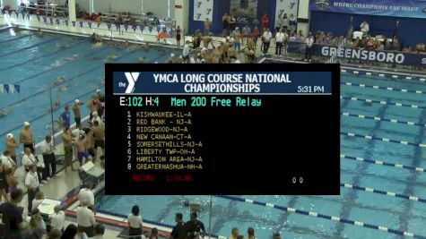 2017 YMCA LC Nationals | Boys 200 Freestyle Relay Heat 4