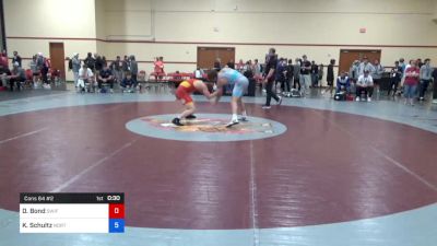 74 kg Cons 64 #2 - Dawson Bond, SWIFT Wrestling Club vs Kilian Schultz, Northern Colorado Wrestling Club