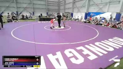 94 lbs Round 1 (8 Team) - Cade Sursely, Minnesota Red vs Jax Vang, California