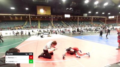 69 lbs Semifinal - Jadon Ramos, EP Enforcers vs Antonio Juarez, Stout Wrestling Academy