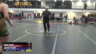 170.0 Round 2 (16 Team) - Talia Mitchell, John Carroll University vs Abigale Swanson, Northern Michigan University