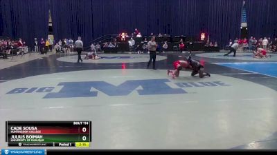 174 lbs Prelim - Cade Sousa, Huntingdon College vs Julius Boimah, University Of Dubuque