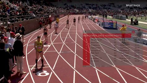High School Girls' 4x100m Relay, Prelims 38