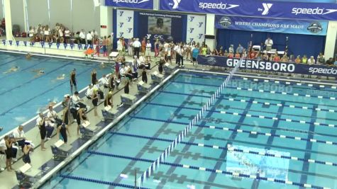 2017 YMCA LC Nationals | Girls 200m Freestyle Relay B-Final