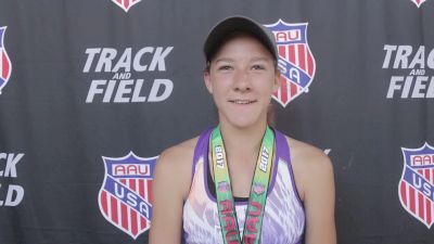 Skylar Ciccolini Rockets AAU National Record 15-16 Javelin