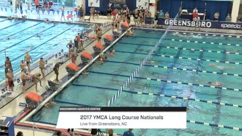 2017 YMCA LC Nationals | Thursday Prelims (DIVING WELL START)