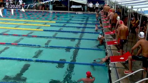 2017 ISCA Sr. Champs | Men Open 400m Freestyle A-Final