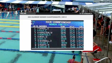 2017 ISCA Sr. Champs | Women 16&U 100m Butterfly A-Final