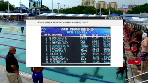 2017 ISCA Sr. Champs | Men Open 100m Butterfly A-Final