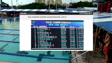 2017 ISCA Sr. Champs | Men 16&U 200m Breaststroke A-Final