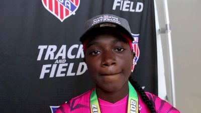 Tamari Davis disappointed not to break her record again