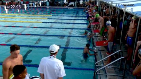 2017 ISCA Sr. Champs | Men Open 400m Medley Relay Heat 1