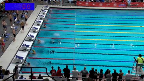 2017 NCSA Summer Champs | Men 50m Backstroke D-Final