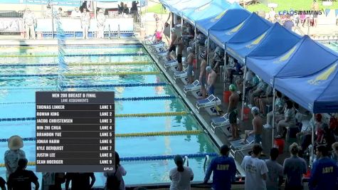 2017 Santa Clara Futures | Mens 200 Breaststroke B-Final