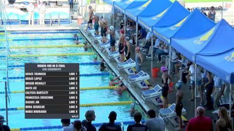 2017 Santa Clara Futures | Womens 400 IM B-Final