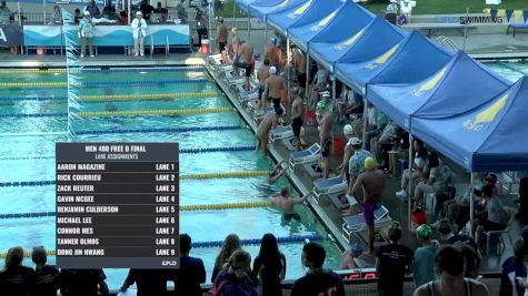 2017 Santa Clara Futures | Mens 400 Freestyle B-Final