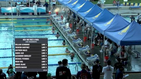 2017 Santa Clara Futures | Mens 400 Freestyle A-Final