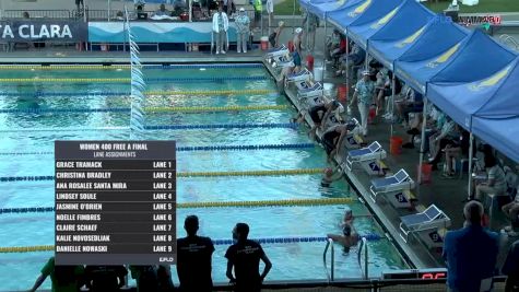 2017 Santa Clara Futures | Womens 400 Freestyle A-Final