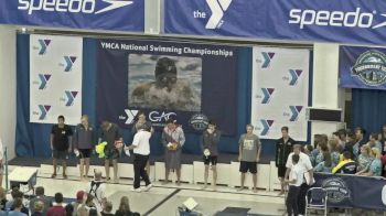 Men's 100m Backstroke Award Ceremony | 2017 YMCA LC Nationals