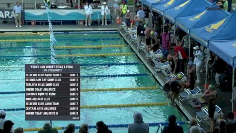 2017 Santa Clara Futures | Women 400m Medley Relay A-Final