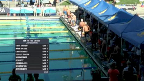 2017 Santa Clara Futures | Men 100m Freestyle C-Final