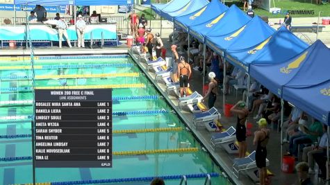 2017 Santa Clara Futures | Women 200m Freestyle C-Final