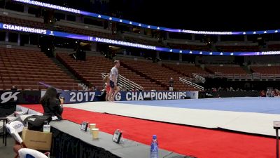 Eddie Penev Hits Double Double, Triple Twist - 2017 P&G Championships Podium Training
