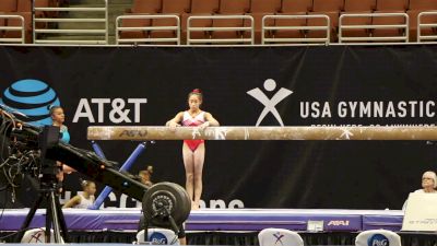 Victoria Nguyen Stunning On Beam - 2017 P&G Championships Podium Training