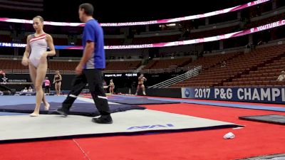 Deanne Soza Trains DTY - 2017 P&G Championships Podium Training