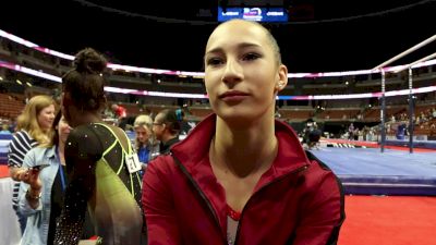 Alyona Shchennikova On Pressure Following Classic Win - 2017 P&G Championships Women Day 1