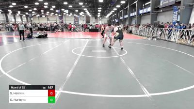 285 lbs Round Of 32 - Samuel Henry, NJ vs Daniel Hurley, NY
