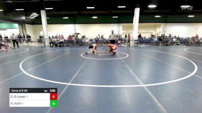 120 lbs Consi Of 8 #2 - Caleb Gray-Lowe, AL vs Hayden Hutt, IA