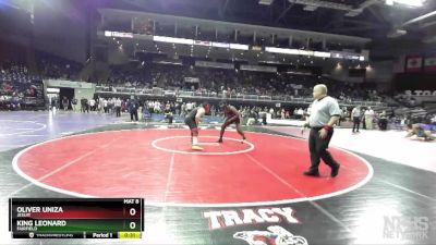 285 lbs Cons. Round 1 - King Leonard, Fairfield vs Oliver Uniza, Jesuit