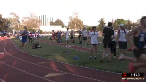 Men's 3k Steeplechase, Heat 1