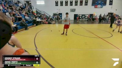 67-71 lbs 3rd Place Match - Johnny Strand, Top Of The Rock Wrestling Club vs Derek Mertz, Worland Wrestling Club