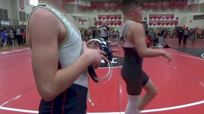 95 lbs Cons. Round 2 - Oliver Pomeroy, HLWW vs Simon Dubay, Delano Wrestling Club