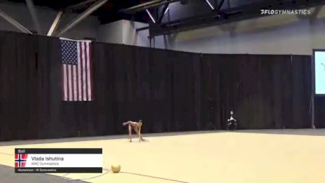 Vlada Ishutina - Ball, KMC Gymnastics - 2021 USA Gymnastics Championships