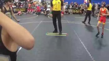 65 lbs Round 1 (6 Team) - Jackson Mills, No Escape Wrestling Academy vs Andrew Taussig, East Kansas Eagles